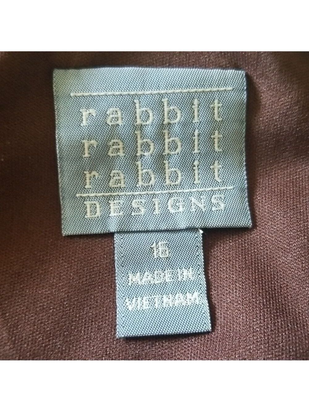 Rabbit Rabbit Rabbit Mid V-Neck Sleeveless Dress Size 16 - Picture 4 of 7